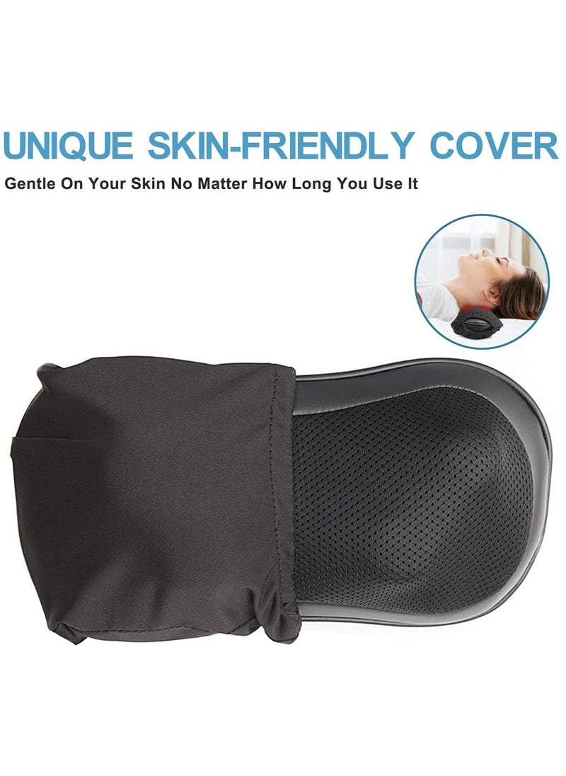 RENPHO - Back Massager With Heat, Ultra Slim Shiatsu Lower Back Neck Massage Pillow, 3-Speeds With Net Cover Electric Shoulder Massage - Image 1
