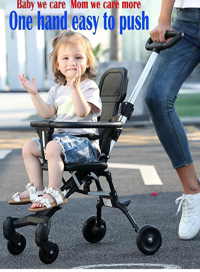 عربة جيب لعربة السفر للطائرة - عربة صغيرة محمولة صغيرة للسفر للاطفال الصغار - Image 2