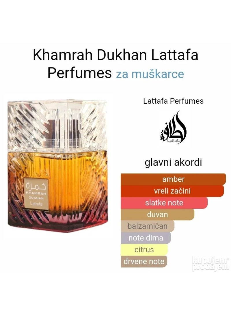 Lattafa Khamrah Dukhan 100 ml - Image 2