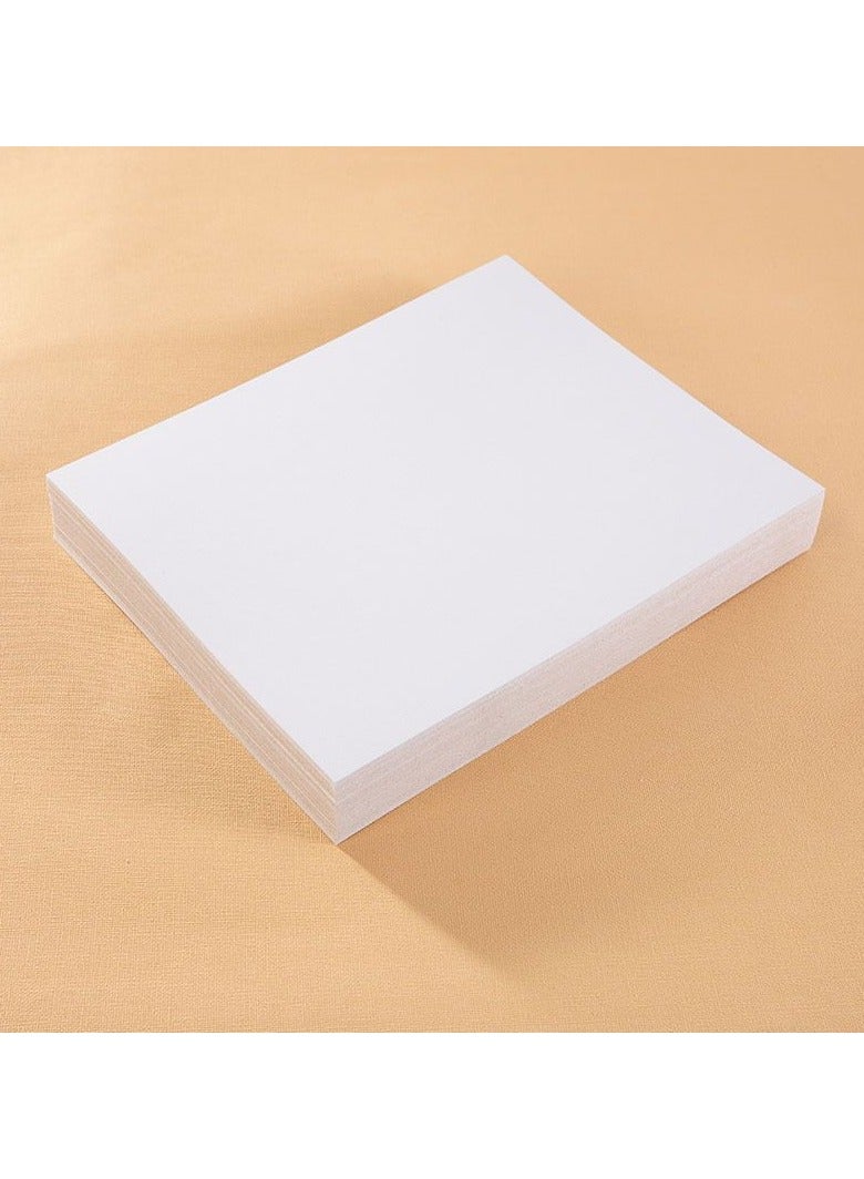 White Cardstock, A4 300gsm Thick Paper sheets Heavyweight card Paper for Printing Scrapbooking Card Making Invitations Menus Flyers DIY Arts Crafts, 25 sheets, 21 cm x 29.7 cm