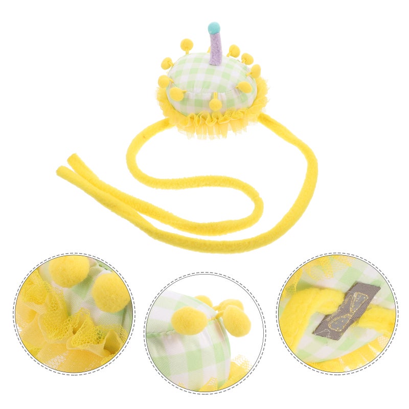 2pcs Birthday Cake Headband Kids Hair Hoop Hair Band Kids Decorative Cartoon Headband for Girls - Image 3