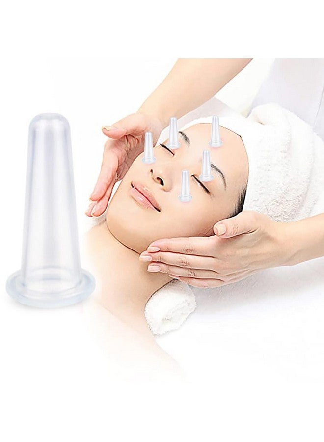 Hodaqe 4 PCS Facial Cupping Set - Silicone Cupping Cups Massage Set for Face Lift and Vacuum Suction Therapy - Image 2