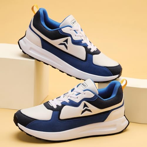 AVANT Men's Waffle Max Sneaker Shoes- Soft Cushioned Insole, Slip-Resistant, Dynamic Feet Support, Arch Support & Shock Absorption, Trendy, Casual Footwear (AVMSH165CL01UK11_Blue_UK11) - Image 3
