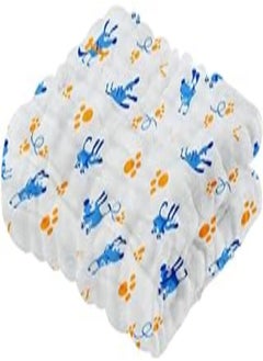 MARGOUN MARGOUN Baby Muslin Washcloths Soft Face Cloths for Newborn 30 * 30 cm, Absorbent Bath Face Towels, Baby Wipes, Burp Cloths or Face Towels (A08) 
