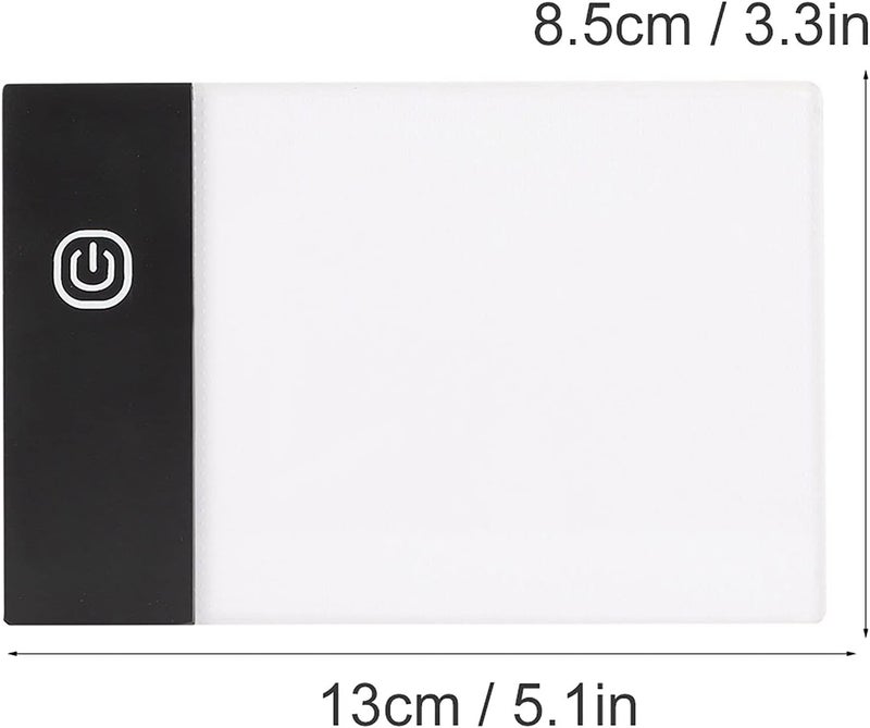 klarako Artcraft Light Tracing Box, Eye Protection LED Light Copy Board A6 Brightness Artcraft Tracing Flip Book Pad Kit Tablet Drawing for Calligraphy and Painting, Animation Industry - Image 4