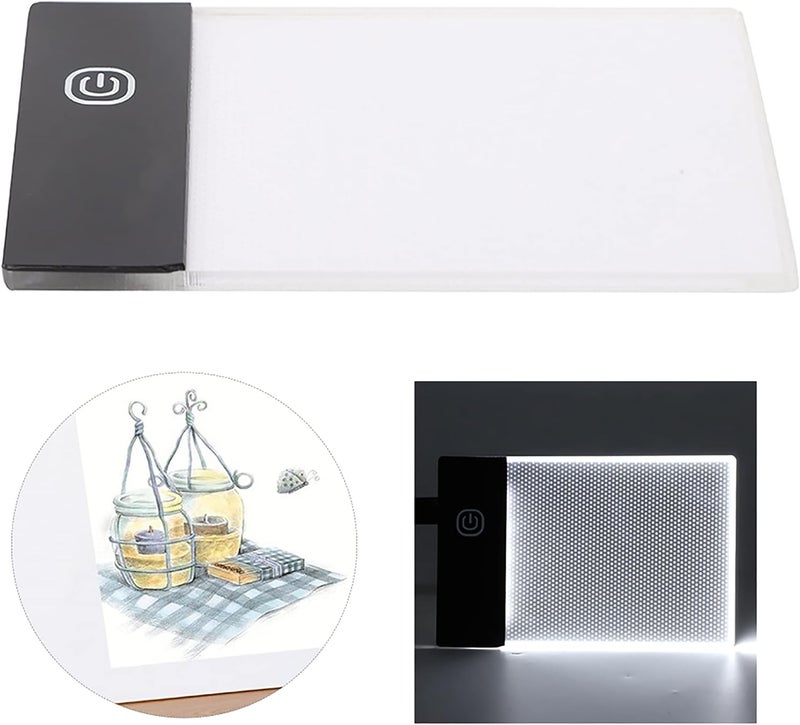 klarako Artcraft Light Tracing Box, Eye Protection LED Light Copy Board A6 Brightness Artcraft Tracing Flip Book Pad Kit Tablet Drawing for Calligraphy and Painting, Animation Industry - Image 2