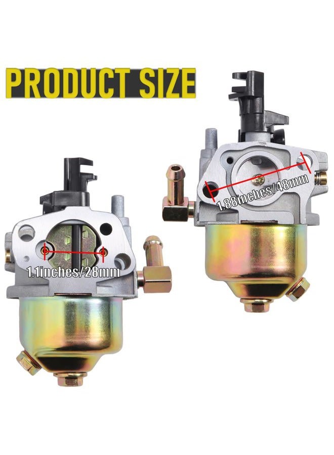 tofchmic 951-12785 Carburetor for Troy Bilt OHV 208CC 212CC Cub Cadet RT65 Troy Bilt Tiller 951-05021 Champion 46515 C46540 Generator Craftsman Rototiller Engine repalce 951-10797 951-12124 - Image 2