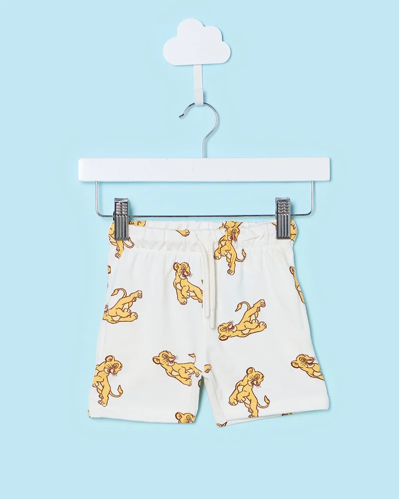 ردتاغ Infant Boys White and Orange And 2 Pack Active Shorts Set