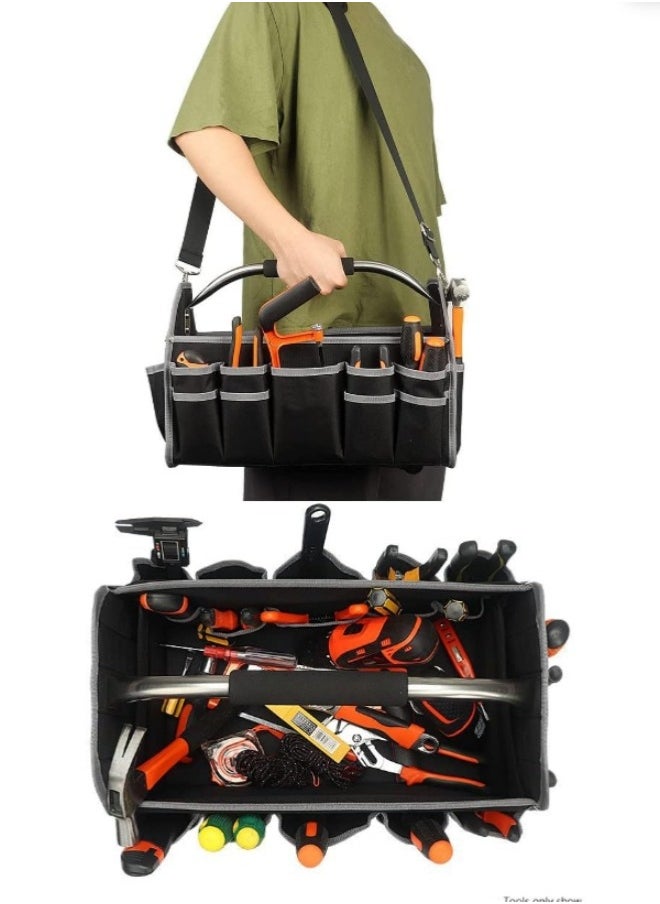 Generic - Hand Tool Bag Multi Tool Box Large Capacity Electrician Bag Men's Special Woodworking Tools Bag size - Image 1