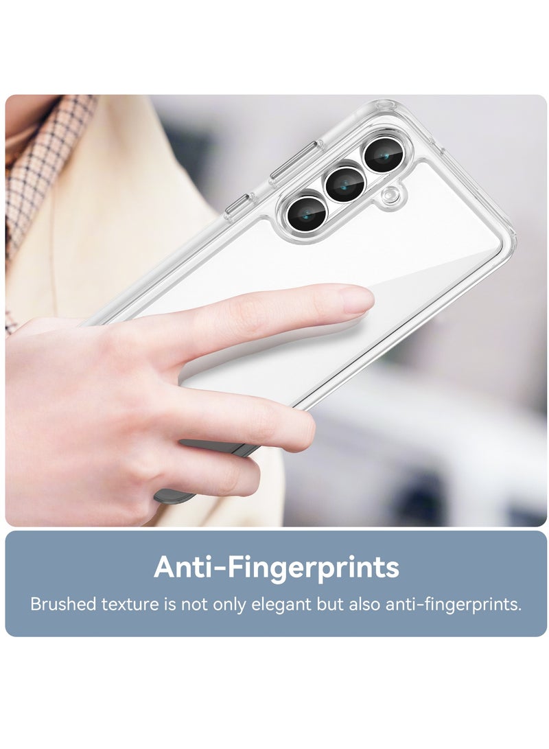Fankalo Phone case for Samsung Galaxy S25 FE Clear Back Soft TPU Shockproof Bumper Protection Cover - Image 5