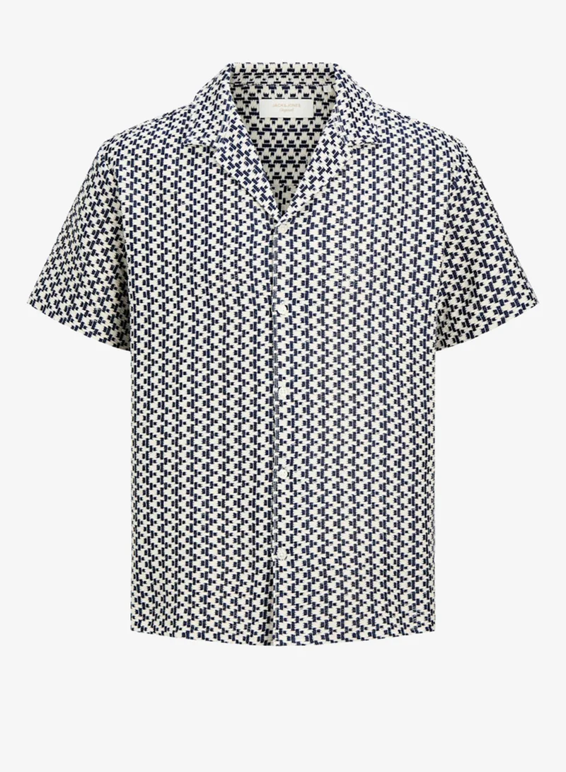 Jack & Jones Junior Youth Crochet Short Sleeve Shirt