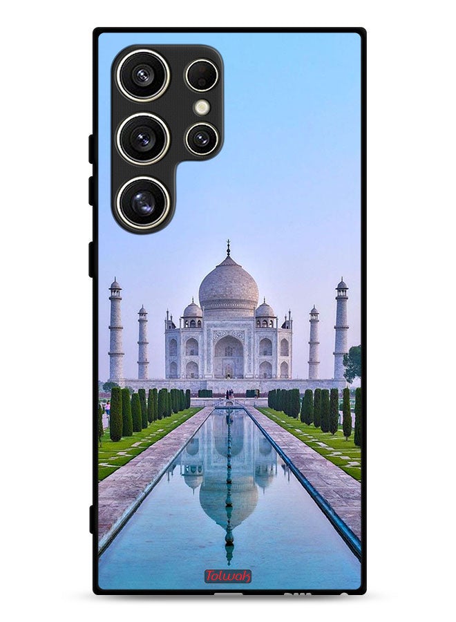 Tolwak Samsung Galaxy S24 Ultra 5G Protective Case Cover Taj Mahal - Image 1