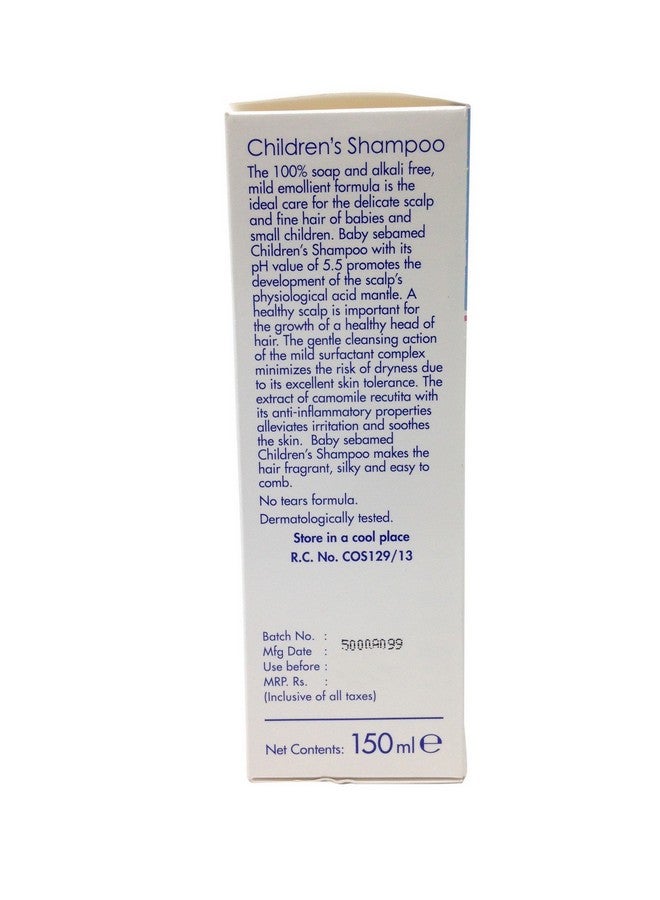 Sebamed Children's Shampoo - 150ml Box - Image 2