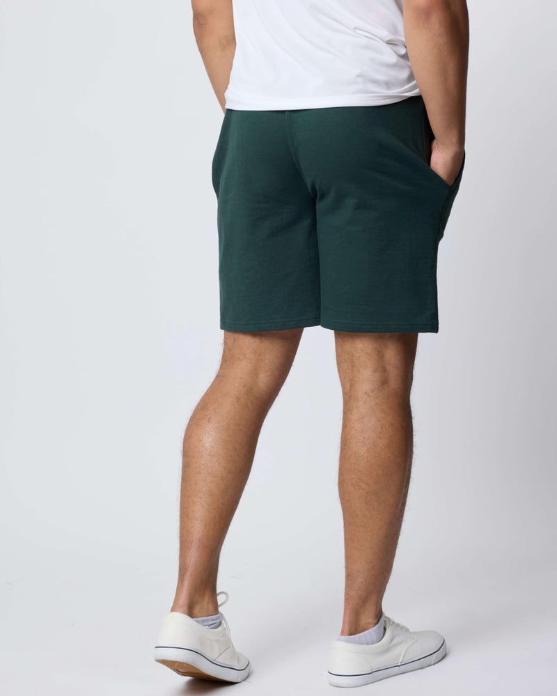 REALESSENTIALS Real Essentials 3 Pack: Men's Cotton 9" French Terry Casual Lounge Sweat Shorts with Pockets, Set 6, M - Image 4