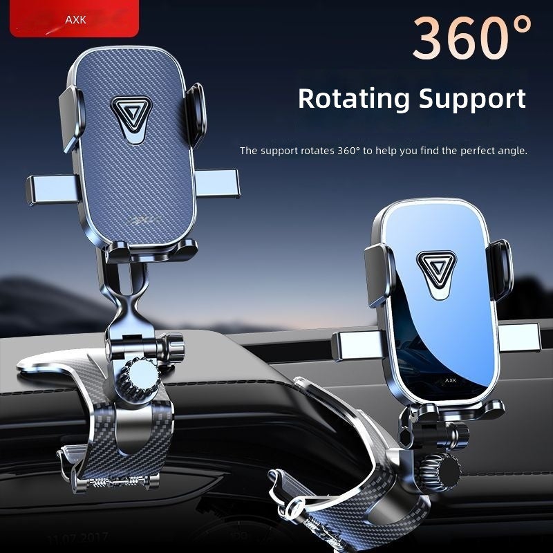 AXK2026 New Car Phone Holder with Alligator Clip - Universal Navigation Mount - Image 4