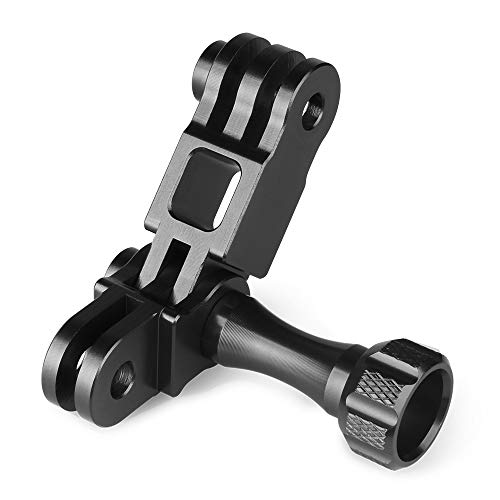 HSU Aluminum Extension Arm for GoPro Hero 13/12, Metal Adjust Arm Straight Joints Mount, Same Direction Straight Joints Mount for Go Pro Hero 11/10/9/8/7/6/5 Black, DJI Osmo Action and More(Black) - Image 5