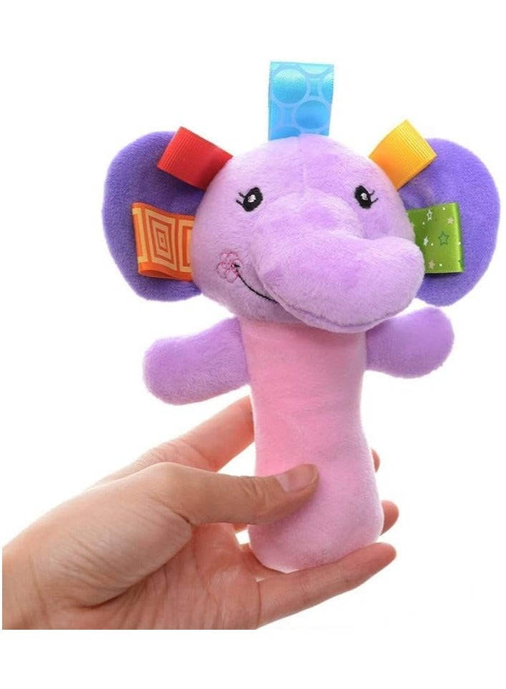 Generic Fabric Softfill With Elephant Design Toy For Kids - Multi Color - Image 2