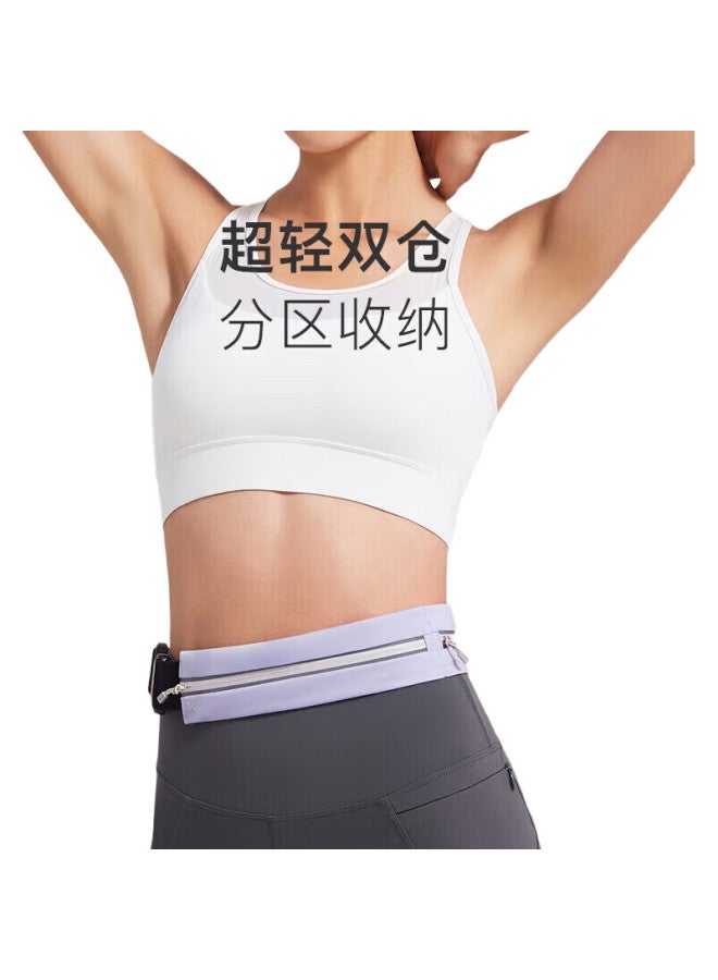 Keep Dual-Compartment Waterproof Running Waist Pack, Marathon Running Sports Professional Unisex Large Capacity Waist Pack With Phone Pockets - Image 1