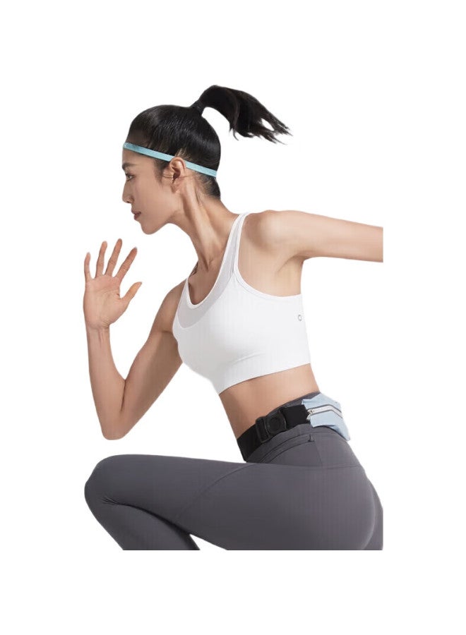 Keep Dual-Compartment Waterproof Running Waist Pack, Marathon Running Sports Professional Unisex Large Capacity Waist Pack With Phone Pockets - Image 3