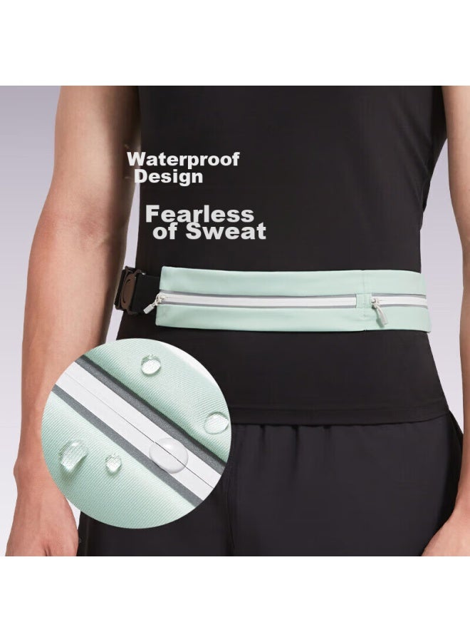 Keep Dual-compartment Waterproof Running Waist Pack, Marathon Running Sports Professional Uni Large Capacity Waist Pack With Phone Pockets - Image 5