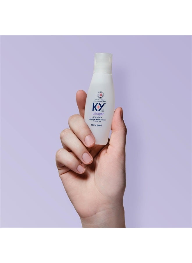 K-Y ألتراجيل لوب، مادة تشحيم، تركيبة مائية، للرجال والنساء والأزواج، صديقة للجسم، 1.5 أونصة سائلة - Image 4