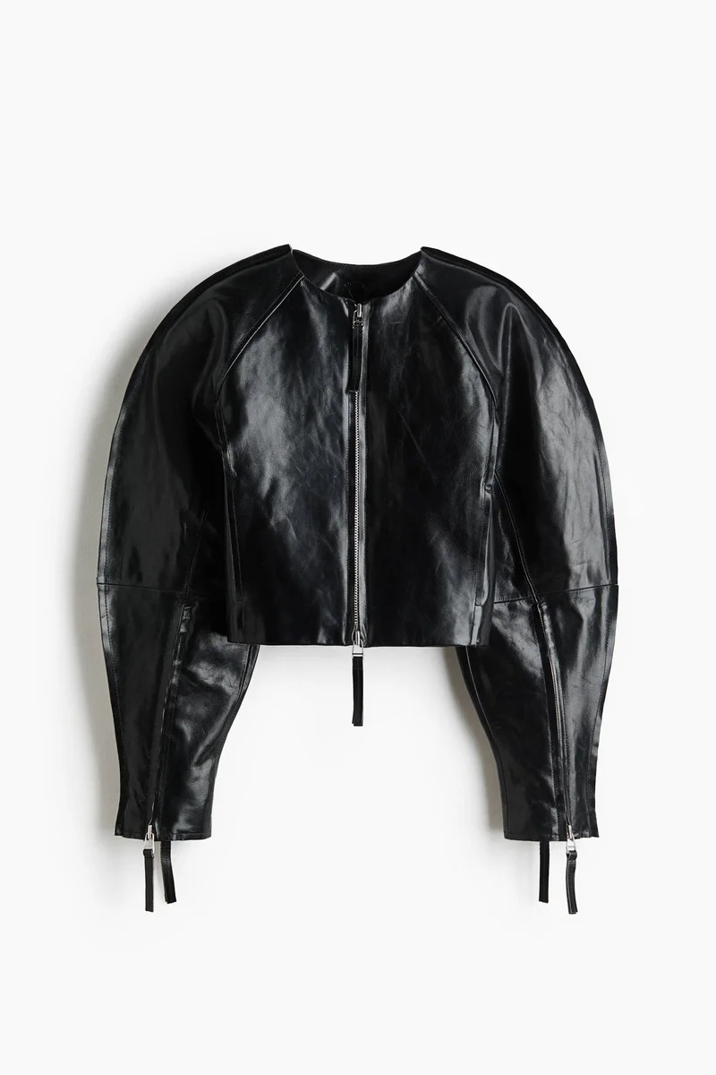 H&M  KW Leather jacket for Women | Best Price UAE