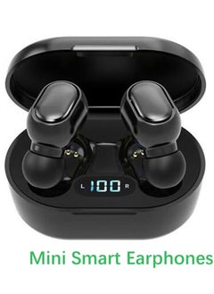Mini Earbuds New Generation Smart Earphones TWS Bluetooth Headphones with LED Power Display HiFi Sound Quality Deep Bass Black