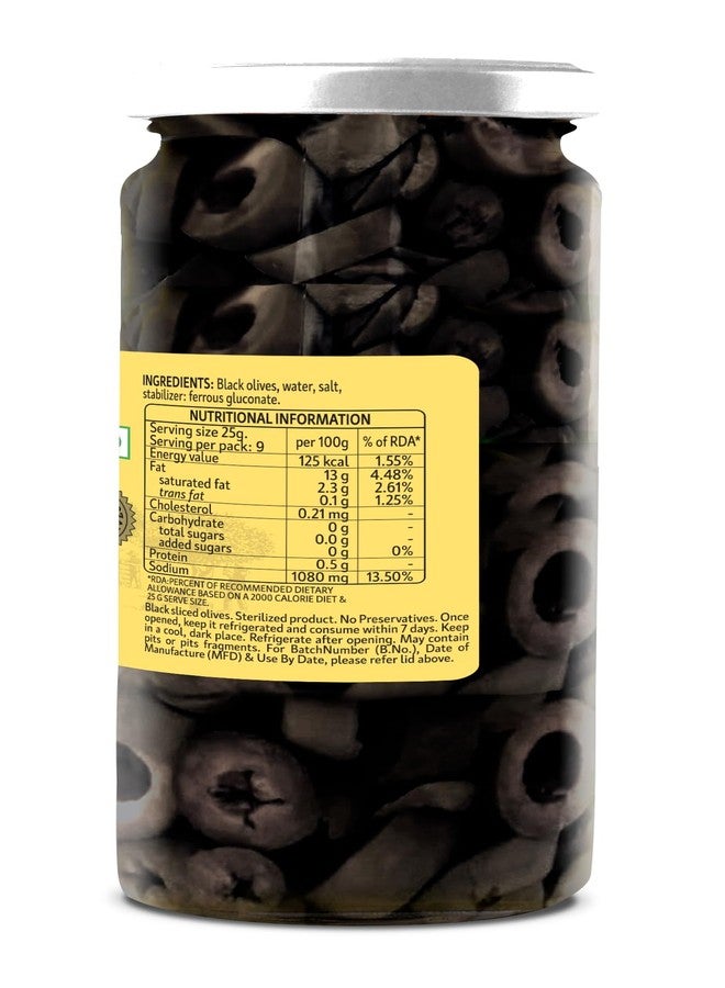 Borges Black Sliced Olives – 430g | Select Quality Hojiblanca Olives | Suitable for Pizza, Pasta, Salad, Wraps| Imported from Spain - Image 2