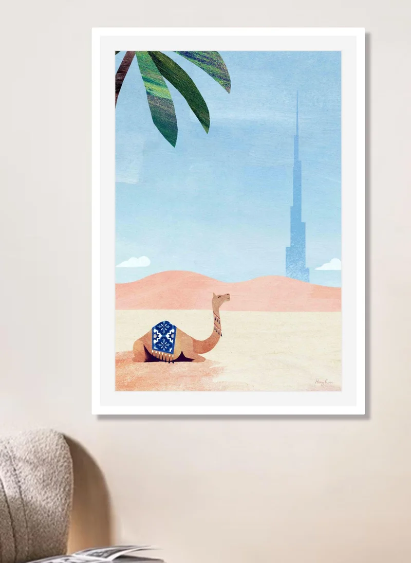 Drawdeck Burj Khalifa, Desert and Camel