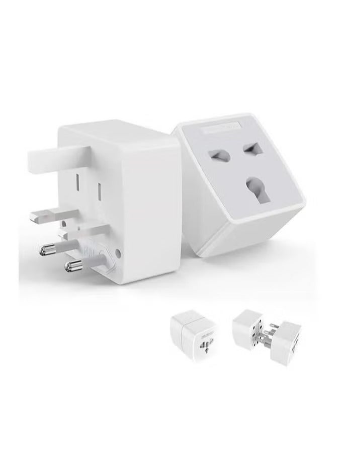 JAJEEK Z4 Multi-Plug Adapter – International Power Travel Adapter Plug for UK, US, EU, Universal Plug for Worldwide Travel, Compact & Safe, Multi-Country Compatibility - Image 3