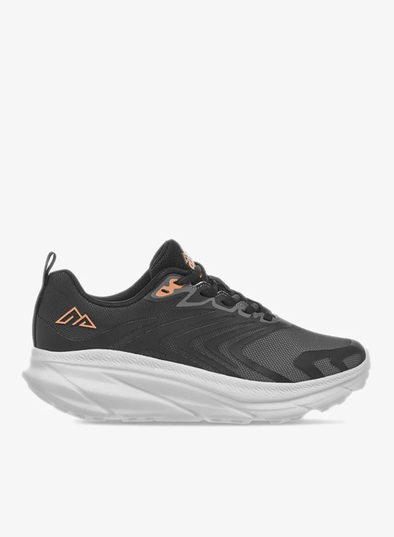 Women's Pull Tab Detail Lace-Up Sports Shoes