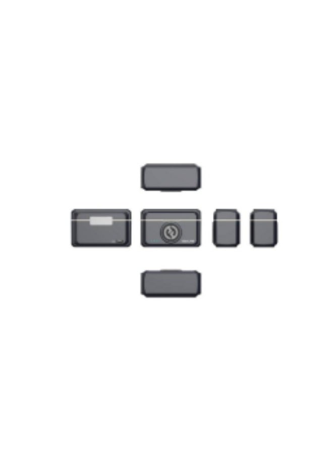 Hollyland Lark M2 Combo Wireless Tie Mic (2TX+3RX) for Camera, iPhone, Android, PC, 300m Range, Hi-Fi Audio Quality, Noise Reduction, 40H Use, Lavalier Microphone for Livestreaming Vlog-Black