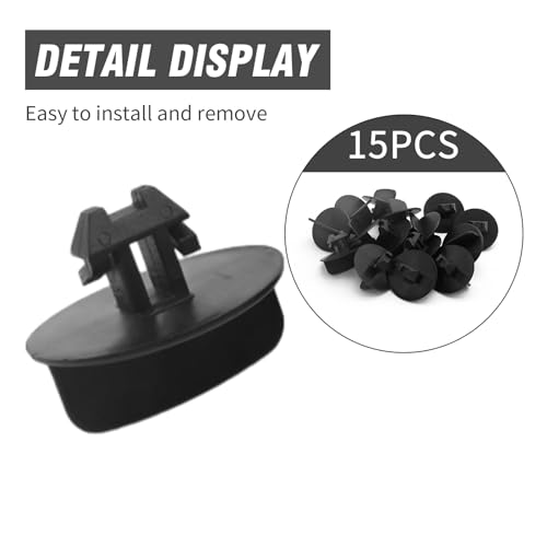 DUZFOREI 15Pcs Front Bumper Lower Deflector Retainer Clip Replacement for Jeep Grand Cherokee Replacement for Jeep Commander 2010 Replace 68034329AA - Image 4