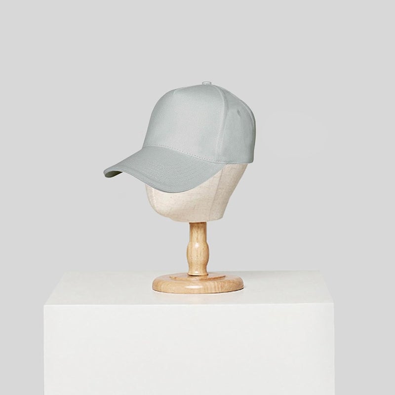 Children Mannequin Head Model, Hats Wig Display Stand,Modern Stable Base with Wood Base,for Styling Drying Home Salon and Travel Decoration, Total Height 31cm - Image 3