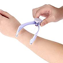 Clopic Women’s Slique Eyebrow Threading Machine/Face Hair Removal Plucker/Body Tweezers Kit for Eyebrow/Upper Lips/Face and Body Hairs (Multicolour) - Image 4