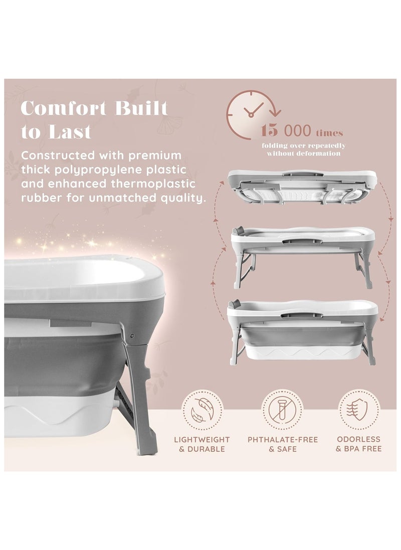 Cool Baby 56IN Large Foldable Bathtub for Adults  - Image 3