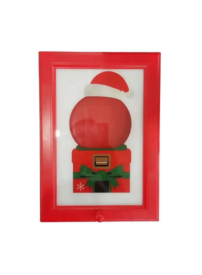 Rose Red Wall Mounted Square Candy Dispenser Photo Frame Food Safe Plastic Kitchen Decor - Image 4
