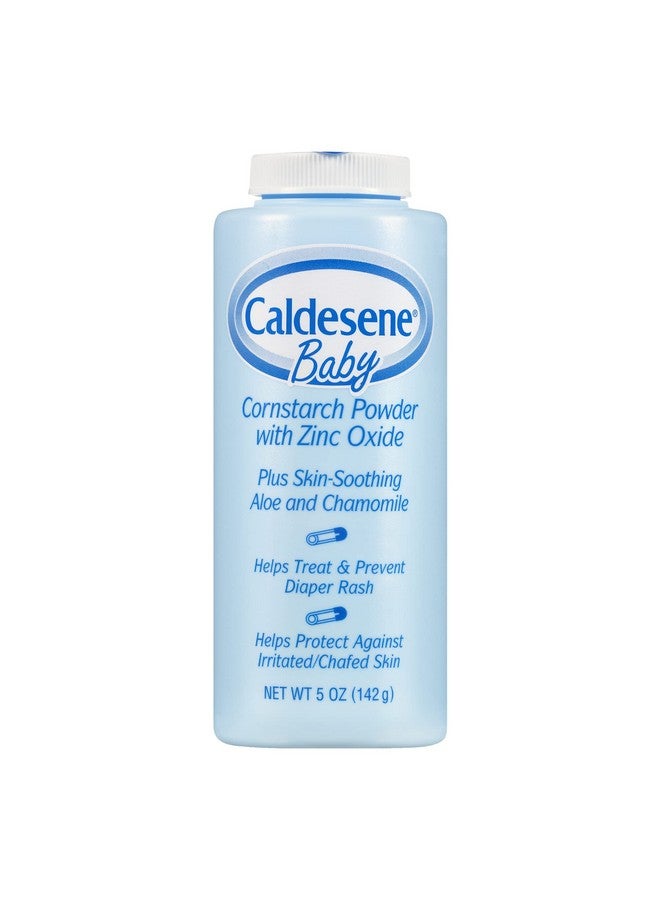 Caldesene Baby Cornstarch Powder With Zinc Oxide 5 Oz - Image 2