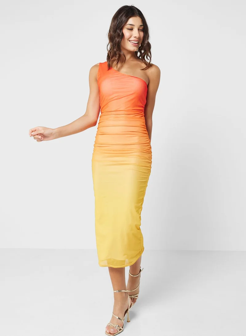 Ginger Ombre Bodycon Dress