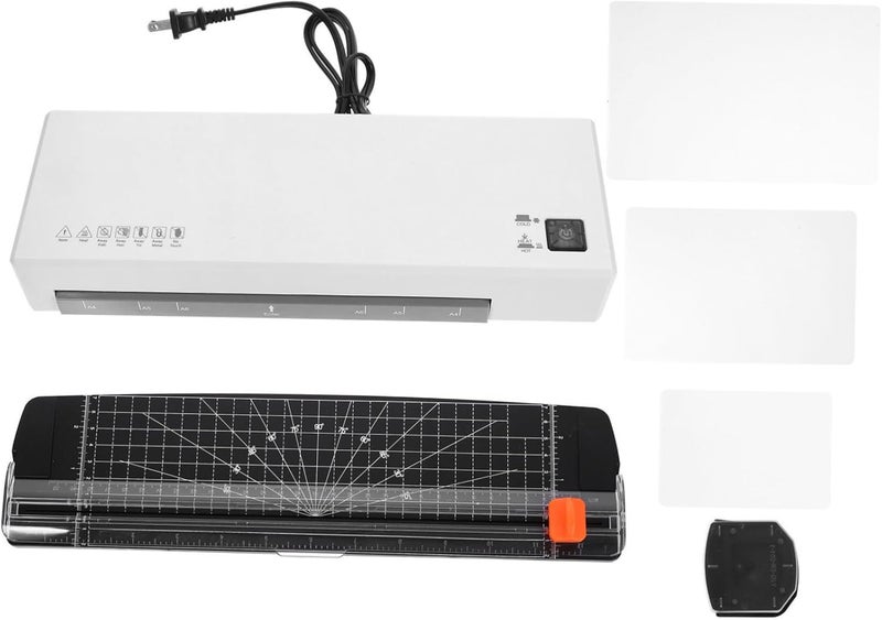 Fast Warm Up Photo Laminator Machine with Laminating Films Each Photo Sealer for Home and Office Document Protection - Image 1