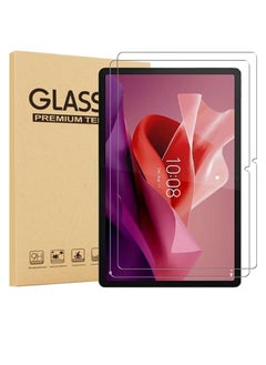 2 Pieces Lenovo Tab P12 12.7 inches Tempered Glass Screen Protector – High Transparency, Delicate Touch, Anti-Explosion, Smooth Arc Edges, Easy Installation, Screen Protector for Lenovo Tab P12 12.7 inches
