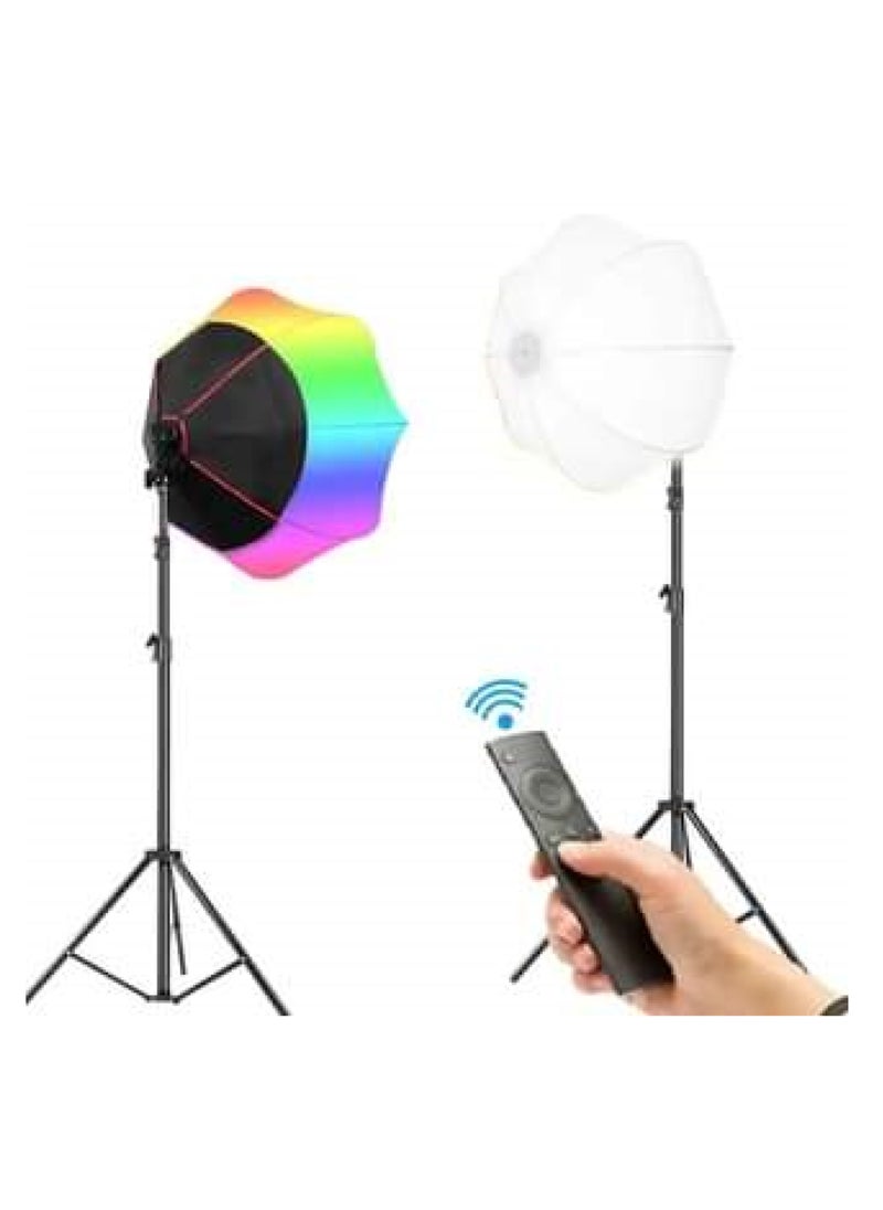 Generic GENPRO Tube Flash LED RGB 65 cm Model: LBS-65 + QX: Tube flash LED with RGB illumination by GENPRO, measuring 65 cm in length, model LBS-65 + QX.  - Image 1
