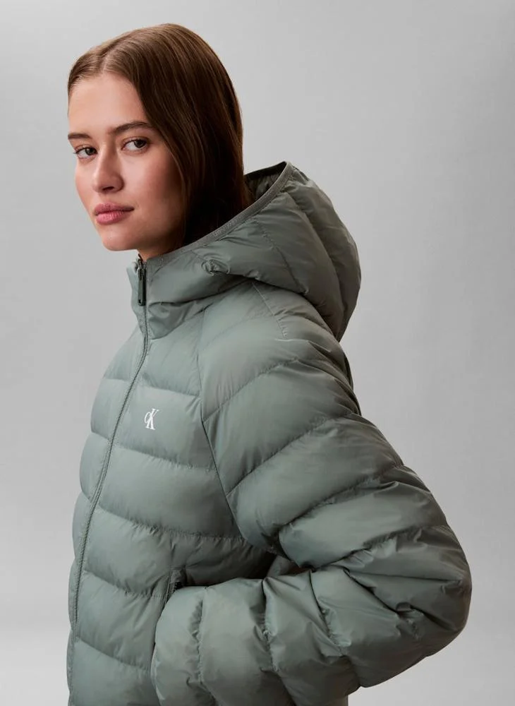 Calvin Klein Jeans Logo Puffer Jacket