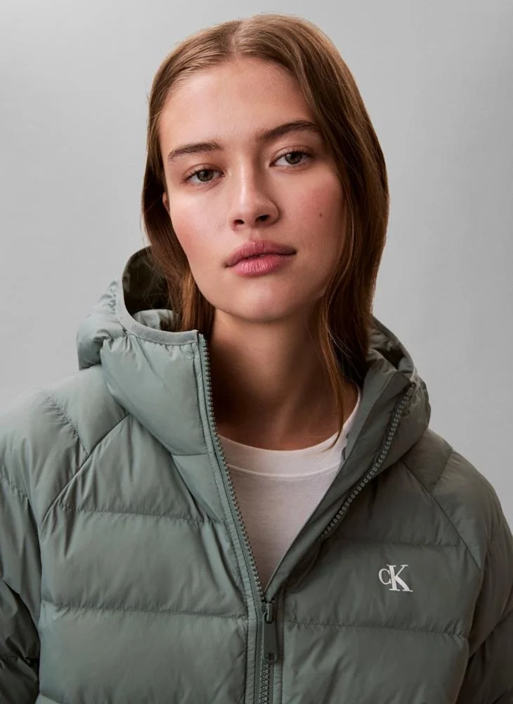 Calvin Klein Jeans Logo Puffer Jacket