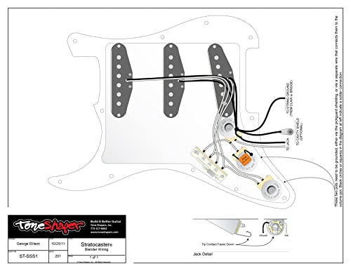 ToneShaper CTS Blender Pot Pack for Strat - 1 Volume, 1 Tone, 1 Blender - Image 4