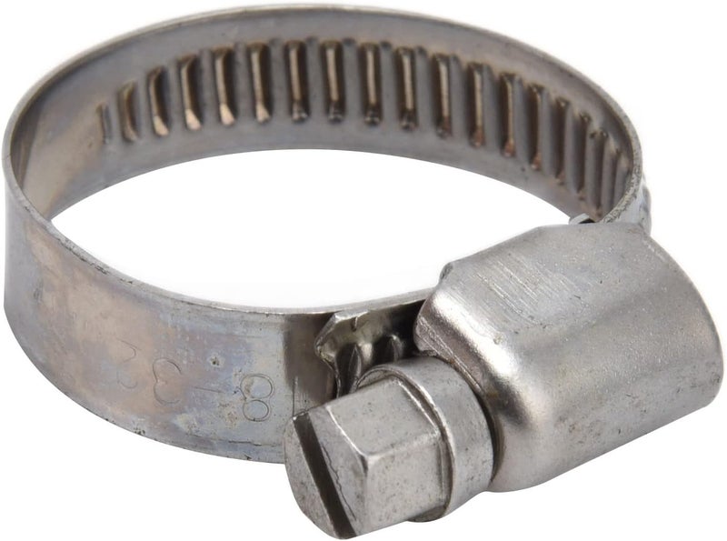 30Pcs German Style Hose Clamps, Adjustable 304 Stainless Steel Fuel Line Clamp, Pipe Tube Clips for Automotive Water Fuel Lines (18-32) - Image 4