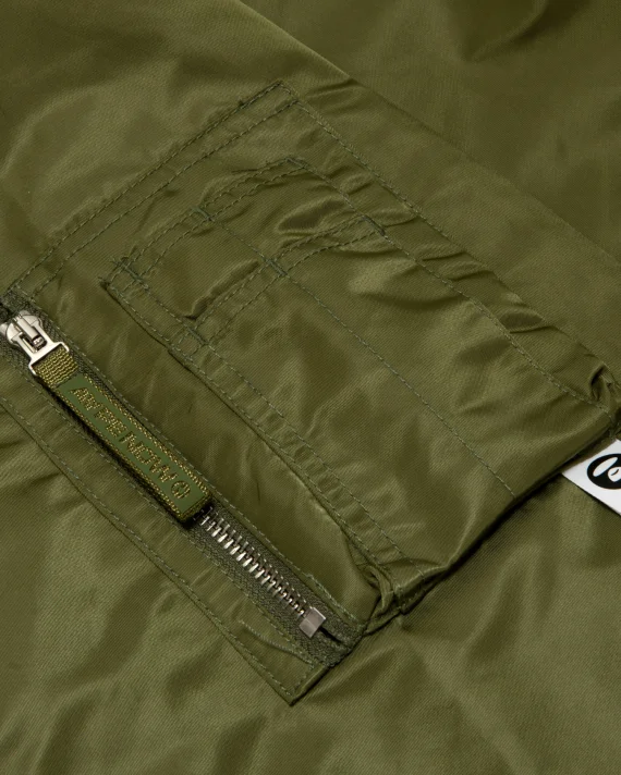 Aape BY *A BATHING APE®  AAPENOW moonface bomber jacket for Men | Best Price UAE