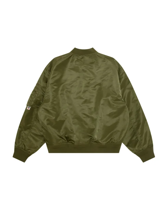 AAPE AAPENOW moonface bomber jacket