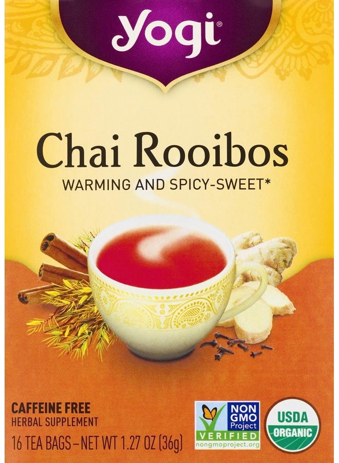 YOGI Tea, Chai Rooibos, 16 Count