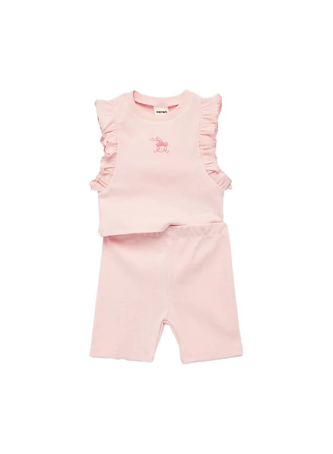 Koton Leggings And T-Shirt Set